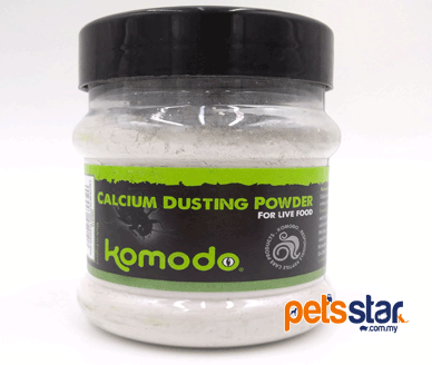 Komodo Calcium Dusting Powder For Live Food Komodo Calcium Dusting Powder For Live Food